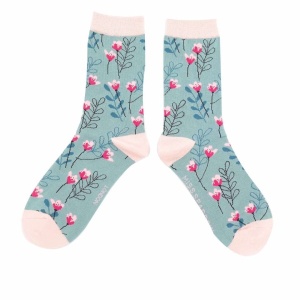 Bamboo Socks - Floral